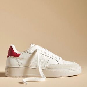 BNWT Alohas Tb. 780 Sneakers White Red Sz 39/US 8.5